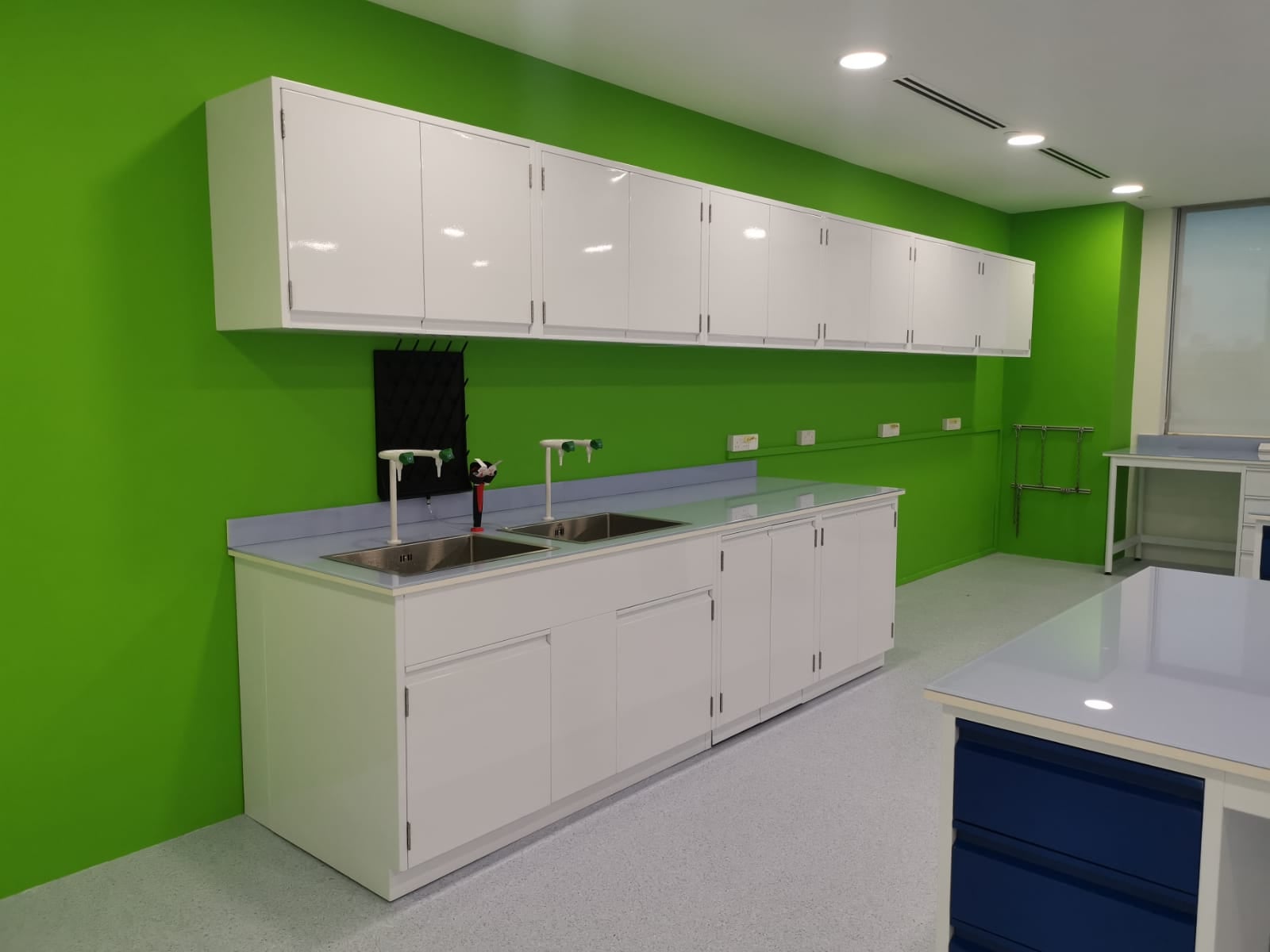 Phenolic with Tempered Glass Work Surface, Kuala Lumpur (KL), Selangor, Malaysia 